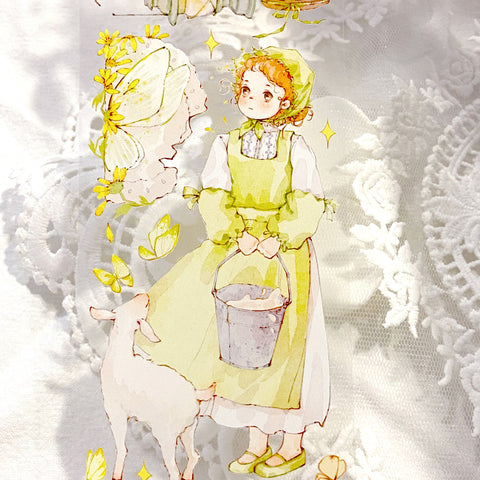 The Wind Blows a Dream/Washi Tape/ PET Tape