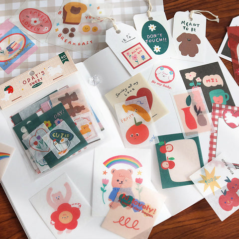 Good mood creative cute diary stickers/Washi