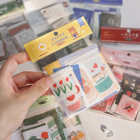 Good mood creative cute diary stickers/Washi